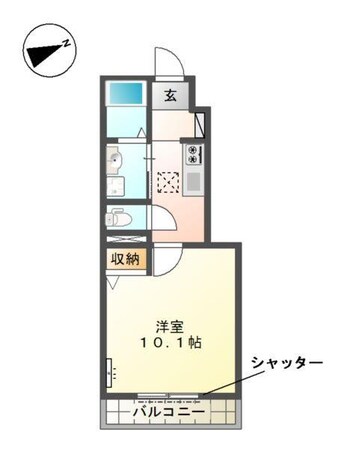 グレーシアK＆S　Iの物件間取画像